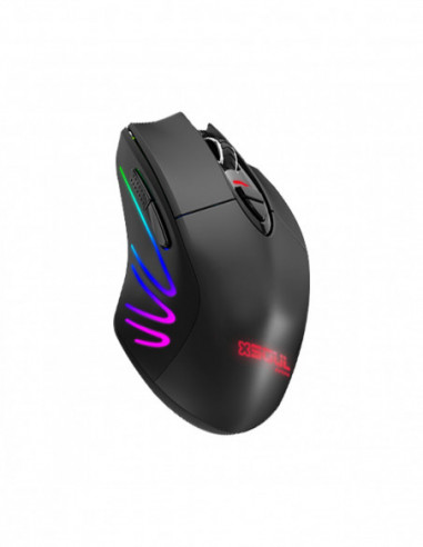 Gaming Mouse XM1000 Dual Cable + Inalambrico  - Led RGB 16000dpi