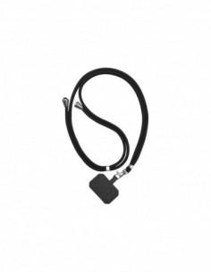 Correa Soga Cordon Colgante Universal para Funda Negro