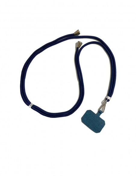 Correa Soga Cordon Colgante Universal para Funda Azul