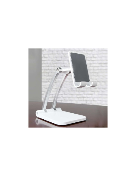 Soporte Celular Tablet Mesa Metal SmartTablet-ES01-Q009 Blanco