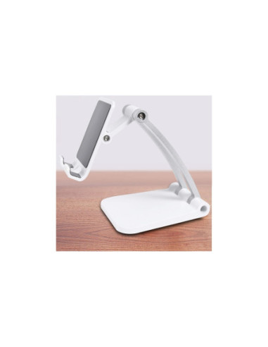 Soporte Celular Tablet Mesa Metal SmartTablet-ES01-Q009 Blanco