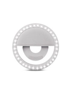 Led Selfie Flash Light Anillo Ring SL_Aro Blanco