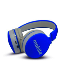 Auricular Stereo AU-030 Azul (Inalambrico Bluetooth)