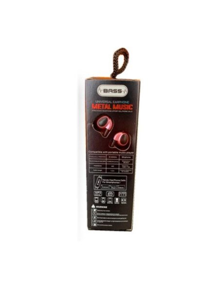 Auricular Stereo AU-020 Purpura