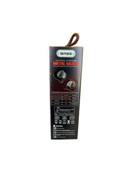 Auricular Stereo AU-020 Gris