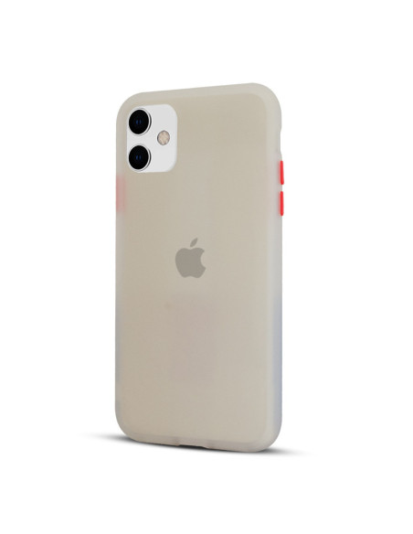 Funda Reforzada Border Color Mate LG X430 K40s Transparente