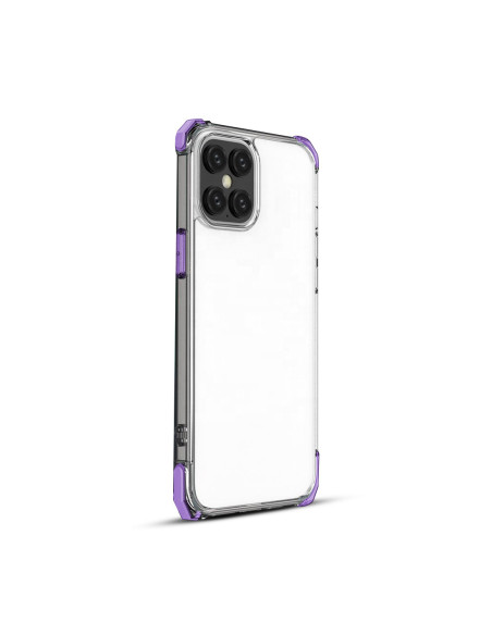 Funda Reforzada CrystalBorde Apple iPhone 13 (6.1") Violeta