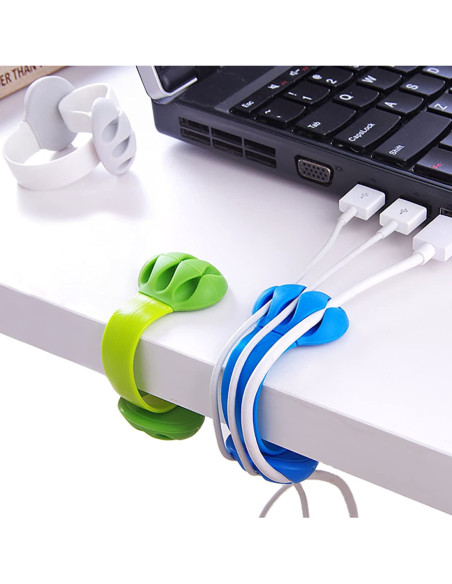 Organizador de Cables Doble x3