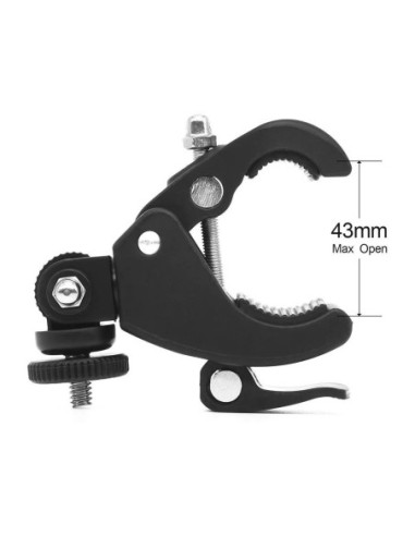 Soporte Para Celular Caño Redondo 360 (Pie Microfono Atril Tripode Bici)