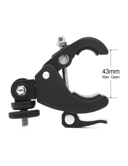 Soporte Para Celular Caño Redondo 360 (Pie Microfono Atril Tripode Bici)