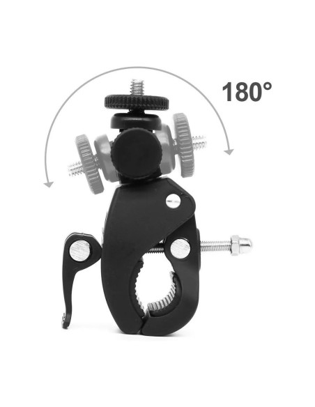 Soporte Para Celular Caño Redondo 360 (Pie Microfono Atril Tripode Bici)