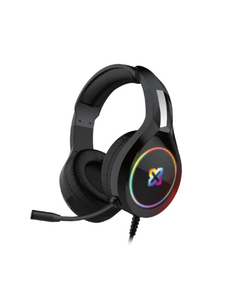 Gaming Auricular XH100 Led Color RGB Crush (USB + 3.5mm + Mic) PC/PS4