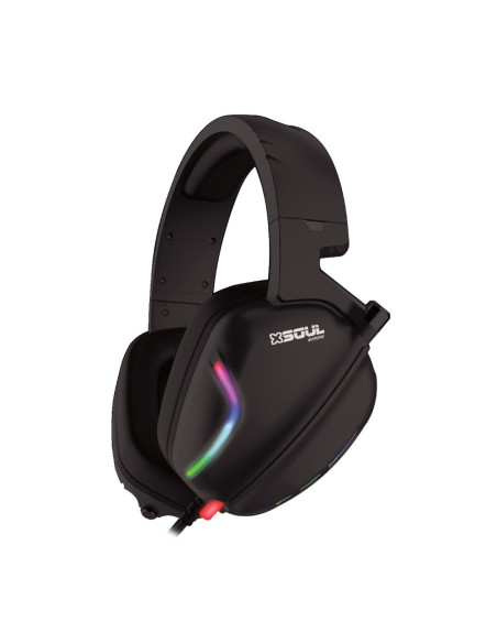 Gaming Auricular XH150 Led Color RGB Future (USB + 3.5mm + Mic) PC/PS4