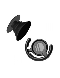 PopSockets Soporte Stand para Celular + Clip Auto SL_Negro