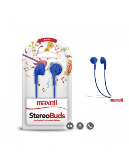 Auricular Stereo Maxell EB-95 Azul
