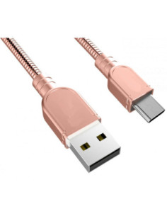 Cable USB IronFlex Type-C Premium Dorado