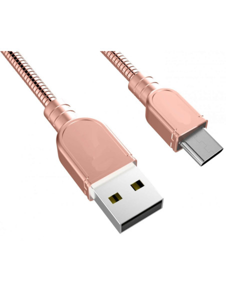 Cable USB IronFlex Type-C Premium Dorado