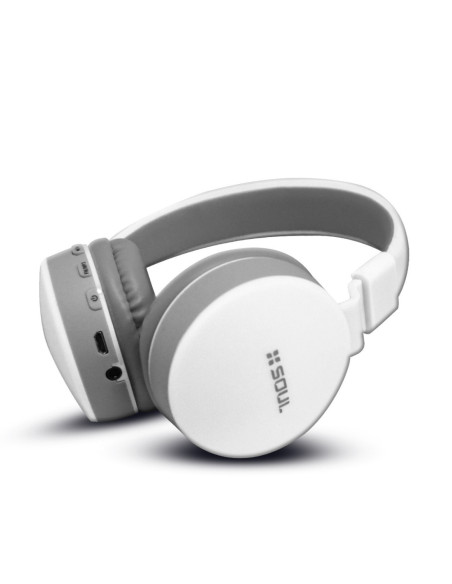 Auricular Vincha Bluetooth SL_S600 MS881C Blanco