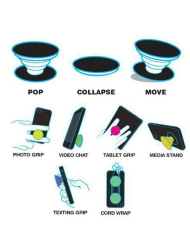 Soporte para Celular PopSocketsSilicona Car