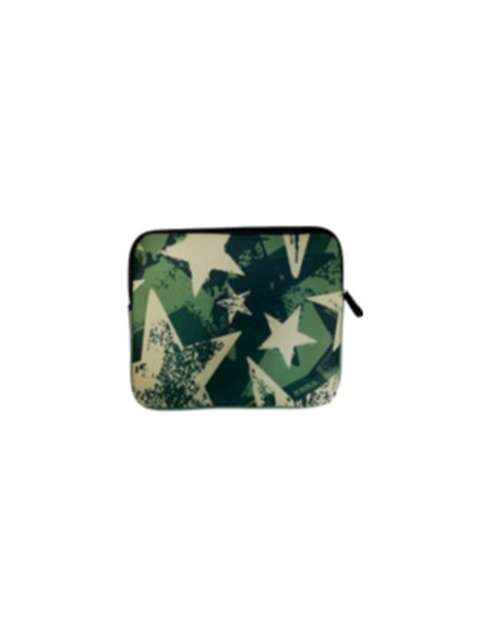 Funda de Neoprene con Cierre Tamaño Notebook 13" CamoStarVerde