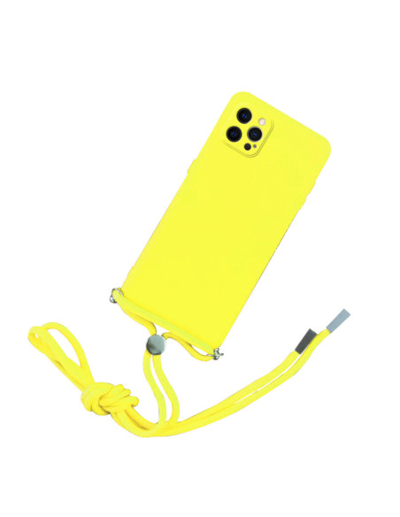 Funda Reforzada SOFTHANG Samsung A217 A21s Amarillo