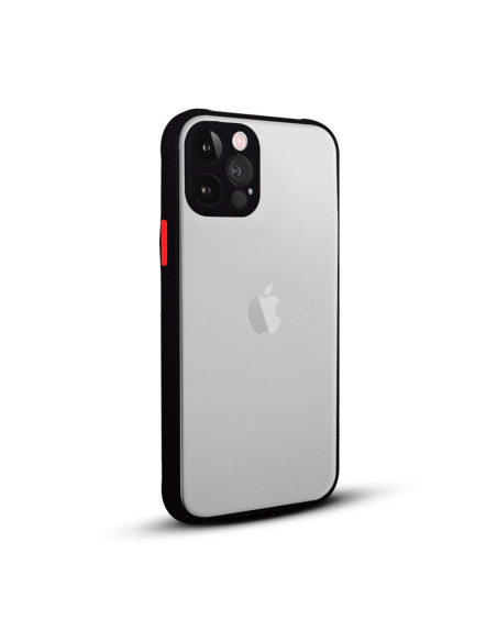 Funda Reforzada Border Cam Color Motorola XT2053 Moto E6s Negro