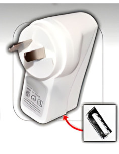 Cargador de Pared 220v Homologado 1 Led  Salida USB 2.1A