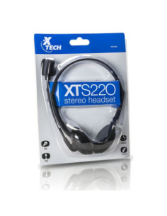 Auricular Ajustable para PC XTS220 (Operador Secretaria - Vincha + Microfono)