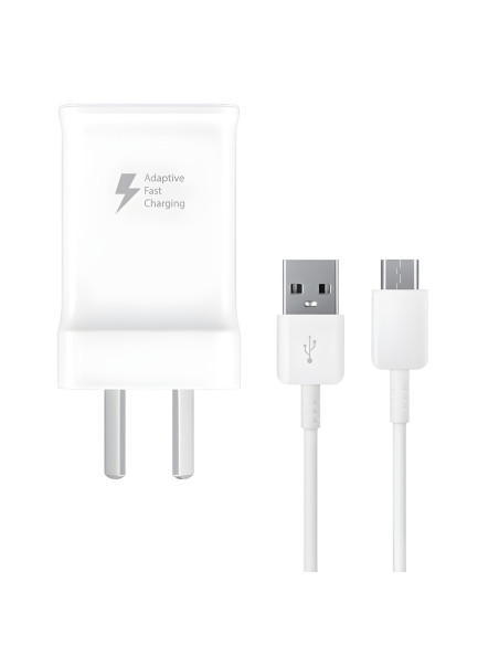 Cargador de Pared 220v Especial Samsung FastCharging 15W Type-C (USB+Cable)