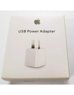 USB Power Adapater Apple  5W Cargador 220v a USB Carga Normal