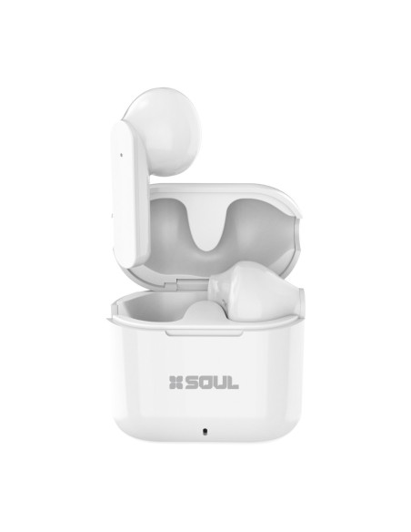 Auricular Stereo Bluetooth iMusic TWS 300 Blanco + Caja Cargadora