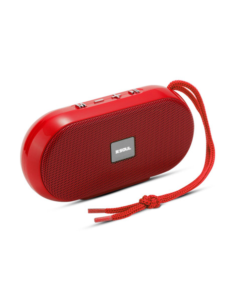 Parlante Portatil Bluetooth SOUL XS350 K.O. Rojo