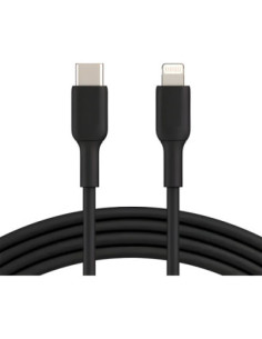 Cable Potenciado 18W - USB-C a Lighting de 1.2m Negro