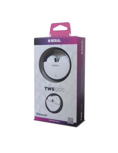 Auricular Stereo Bluetooth iMusic TWS 1200 Blanco