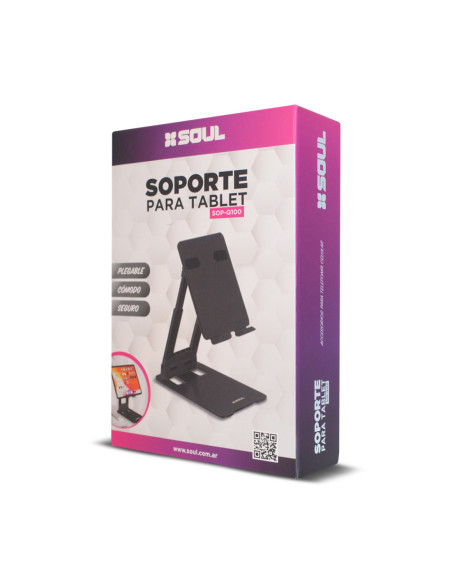 Soporte Escritorio Plegable Q100 para Tablet