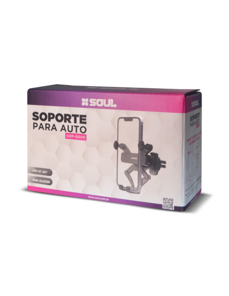 Soporte Universal Auto Q500 Aire Auto Ajustable