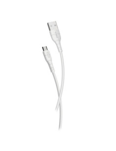 Cable USB MicroUSB SL_Classic 2.4A Blanco