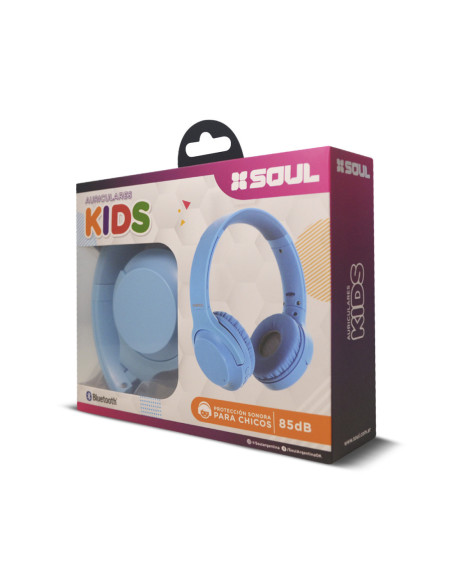 Auricular Vincha Bluetooth SL_BT-Kids Free Sound Negro