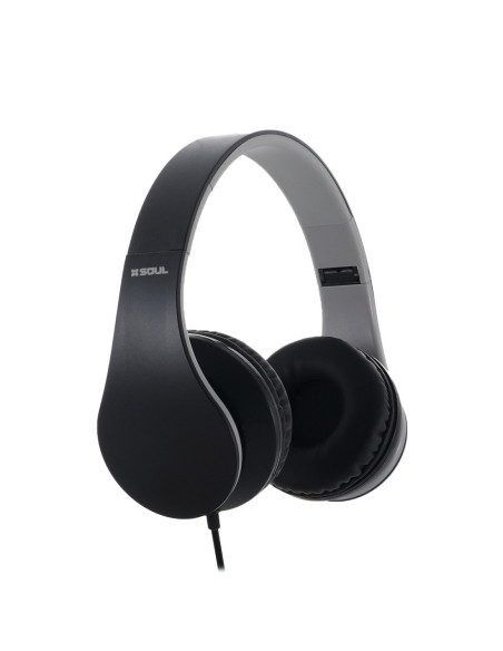 Auricular Vincha SL_L600 Sonic Shock Negro