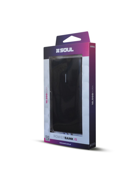 Cargador Portatil PowerBank SL_i5 10.000mAh Negro