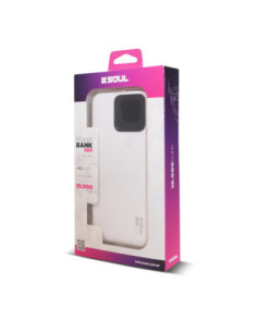 Cargador Portatil PowerBank SL_QL  6.000mAh Visor Blanco