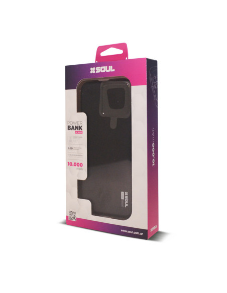 Cargador Portatil PowerBank SL_QL  6.000mAh Visor Negro
