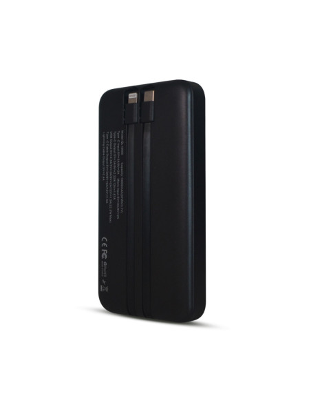 Cargador Portatil PowerBank SL_QL  6.000mAh Visor Negro