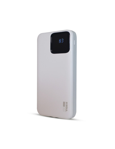 Cargador Portatil PowerBank SL_QL 10.000mAh Visor Blanco