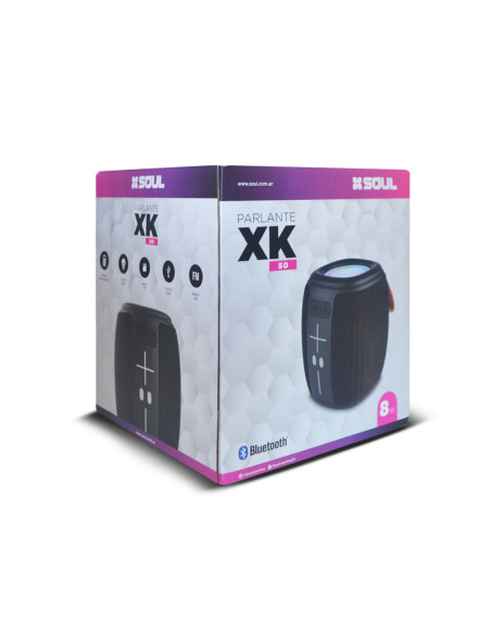 Parlante Portatil Bluetooth SOUL XK050  8W Azul