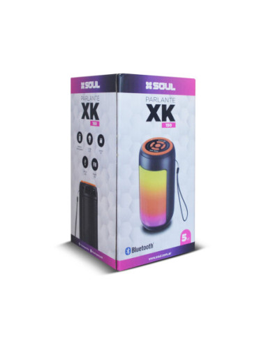 Parlante Portatil Bluetooth SOUL XK150  5W Negro