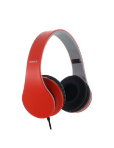 Auricular Vincha SL_L600 Sonic Shock Rojo