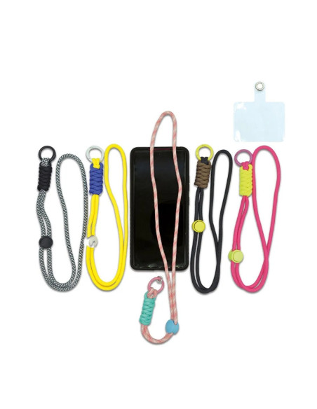 Colgante Strap Correa de Cuello Lazo Colores - Pack x 5 Unidades