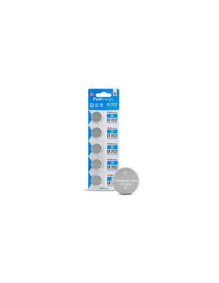 Pila de Litio Boton FullEnergy 3V CR-2032 - Blister 5 Unidades